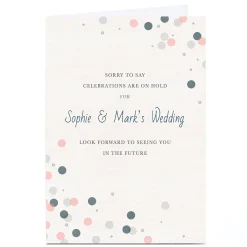 Personalised Announcement Card - Sorry