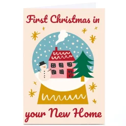 Personalised Ashley Le Quere Christmas Card - First Christmas In Your New Home