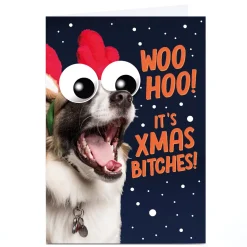 Personalised Bangheads Christmas Card - It's Xmas B*tches