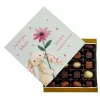 Personalised Belgian Chocolates - Bunny With Flower