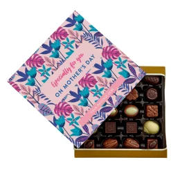 Personalised Belgian Chocolates - Tropical Florals