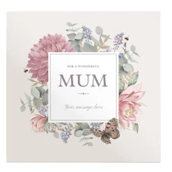 Personalised Belgian Chocolates - Pastel Florals