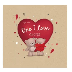 Personalised Belgian Chocolates - Hugs To The One I Love