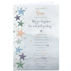 Personalised Birthday Card - May You Always Know, Son