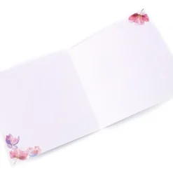 Personalised Birthday Card - Just For You, Flowers