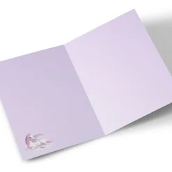 Personalised Birthday Card - Winged Unicorn