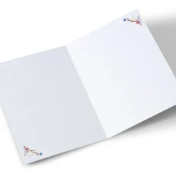 Personalised Birthday Card - Flowers Oval Boarder Auntie