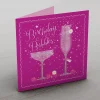 Personalised Birthday Card - Pink Birthday Bubbles