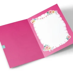 Personalised Birthday Card - Hugs Bear With Teapot