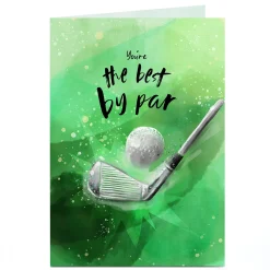 Personalised Birthday Card - You're The Best By Par