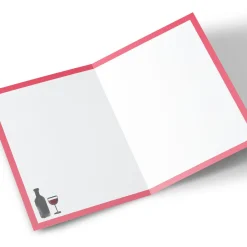 Personalised Birthday Card - It's Wine O'Clock