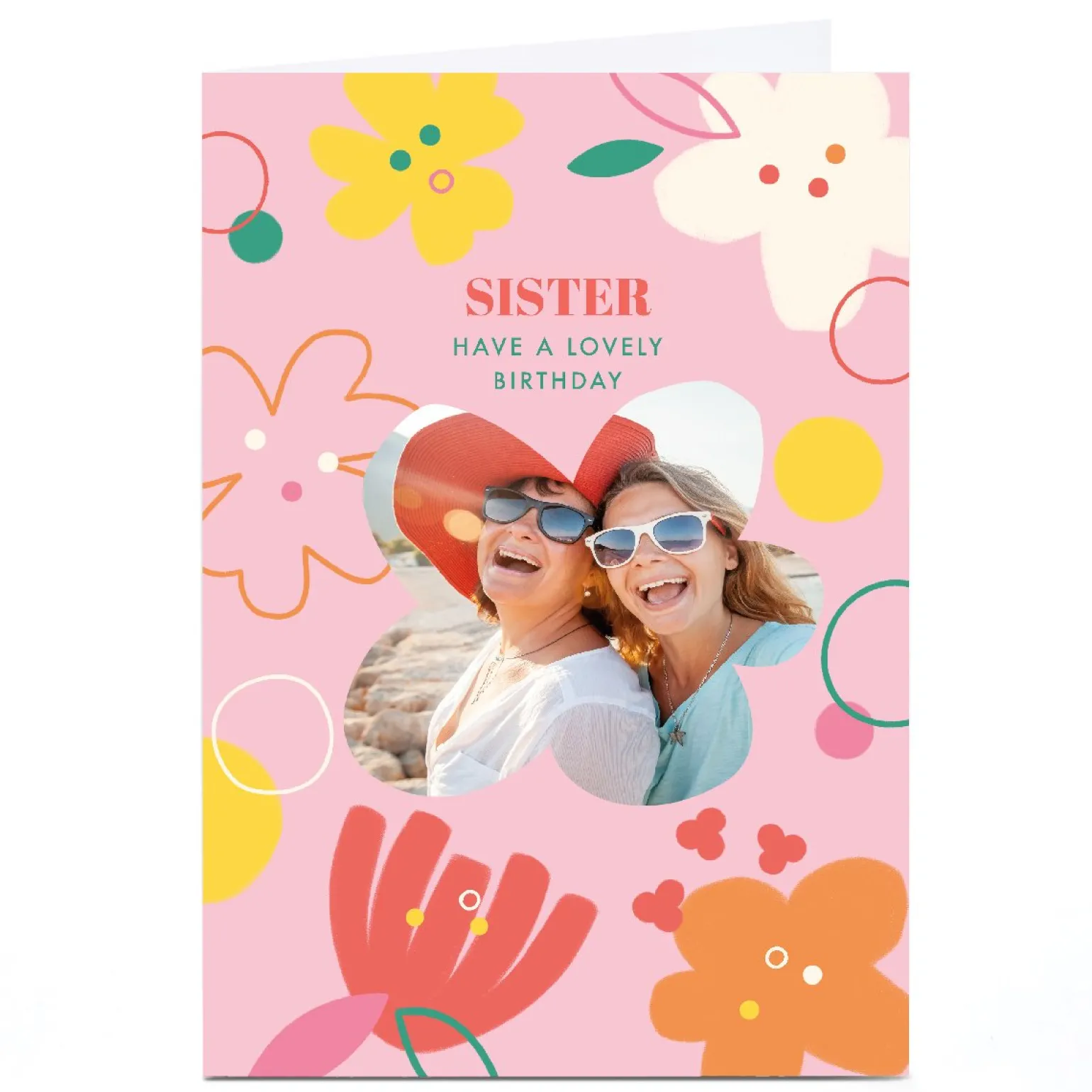 Personalised Birthday Card - Sister have a lovely birthday