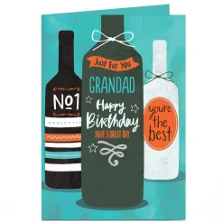 Personalised Birthday Card - Wine Bottles For You