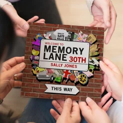 Personalised Book - Memory Lane 30th Birthday