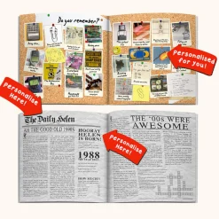 Personalised Book - Memory Lane 35th Birthday