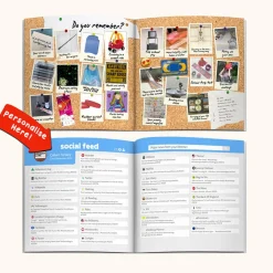 Personalised Book - Memory Lane 25th Birthday