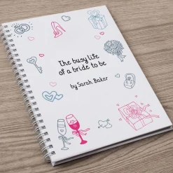 Personalised Bride To Be Notebook