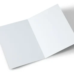 Personalised Business Christmas Card - Snowflakes