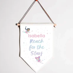 Personalised Canvas Wall Hanging - Astral Girl