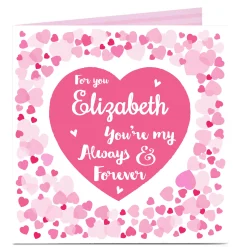 Personalised Card - Always and Forever