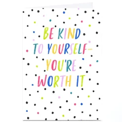 Personalised Card - Be Kind to Yourself