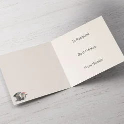 Personalised Card - Cat and Dog Husband