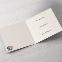 Personalised Card - Cat and Dog Fiance