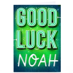 Personalised Card - Eday Good Luck