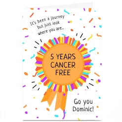 Personalised Card - It's Been A Journey