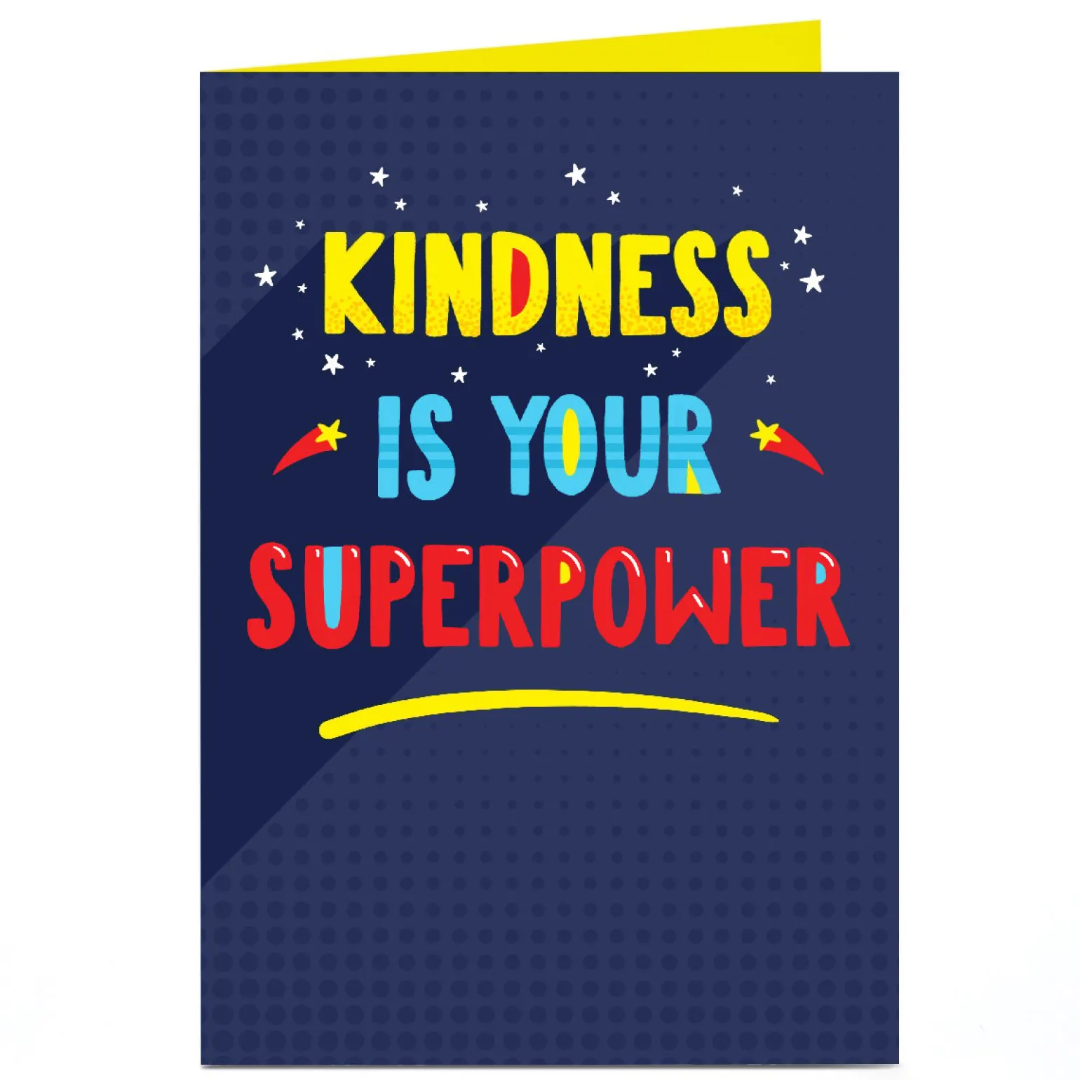 Personalised Card - Kindness is Your Superpower