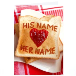 Personalised Card - Love Toast