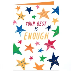 Personalised Card - Your Best is Enough