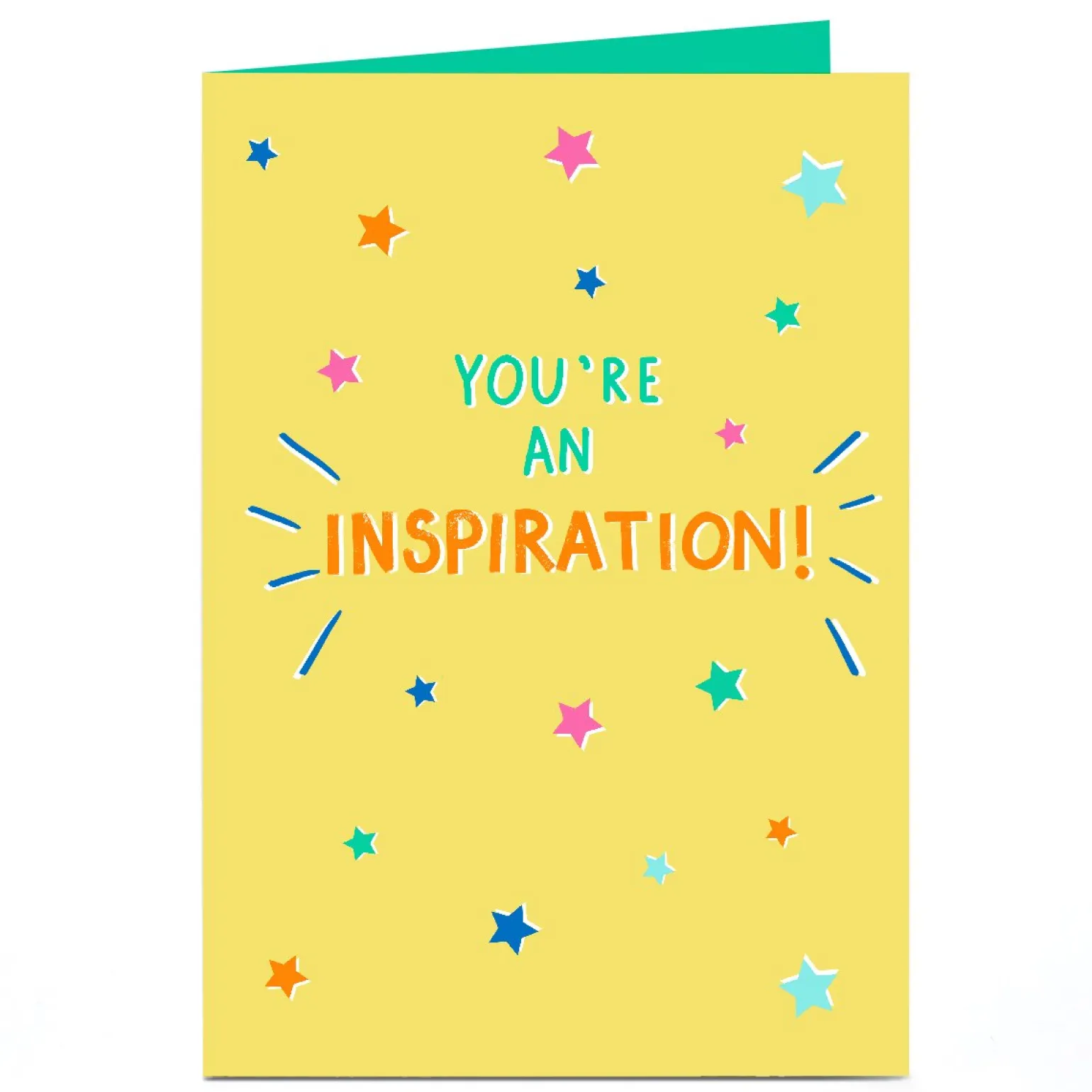 Personalised Card - You're an Inspiration
