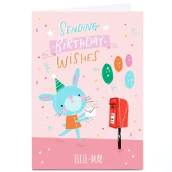 Personalised Carol Richardson Birthday Card - Birthday Wishes