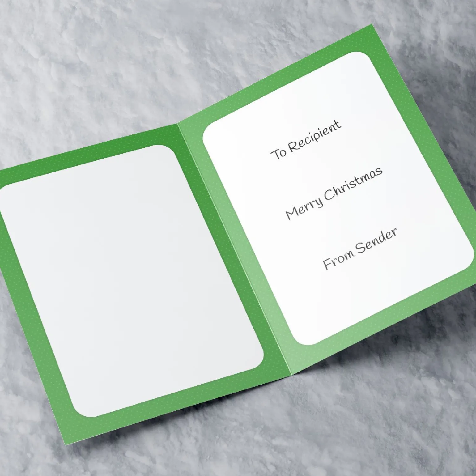 Personalised Christmas Card - Nephew