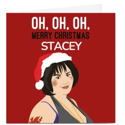 Personalised Christmas Card - Gavin & Stacey