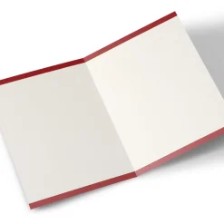 Personalised Christmas Card - Snowman at the Window