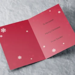 Personalised Christmas Card - Special Like Both Of You