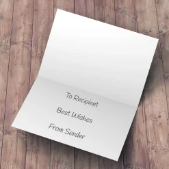 Personalised Christmas Card - Christmas Cupcakes