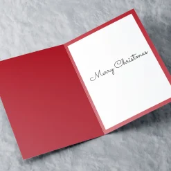 Personalised Christmas Card - Santa's Red Sleigh Dad