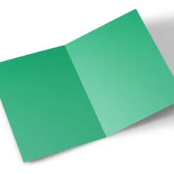 Personalised Christmas Card - Box of Presents Blue