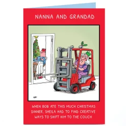 Personalised Christmas Card - Creative Ways