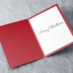 Personalised Christmas Card - Santa's Sleigh Step Dad