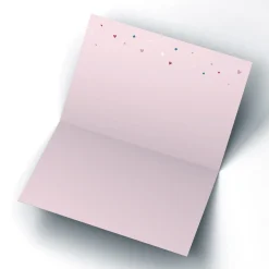 Personalised Christmas Card - Girlfriend Foxes