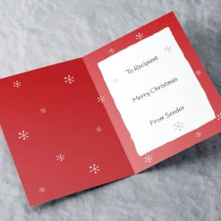 Personalised Christmas Card - Mrs Claus