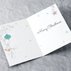 Personalised Christmas Card - Bauble Print