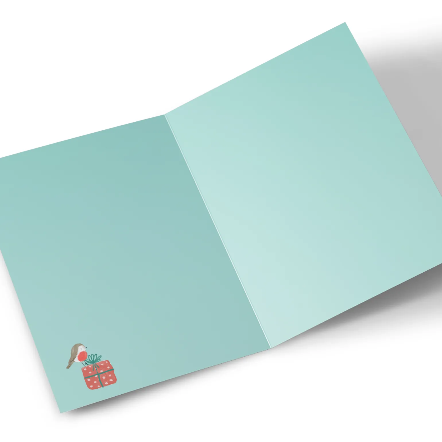 Personalised Christmas Card - Santa's on His Way, Daddy