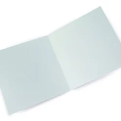 Personalised Christmas Card - Crescent Wreath