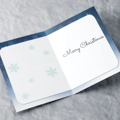 Personalised Christmas Card - Bear With Presents