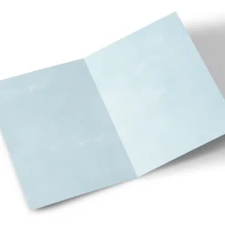 Personalised Christmas Card - Snowy Christmas Tree, Neighbour